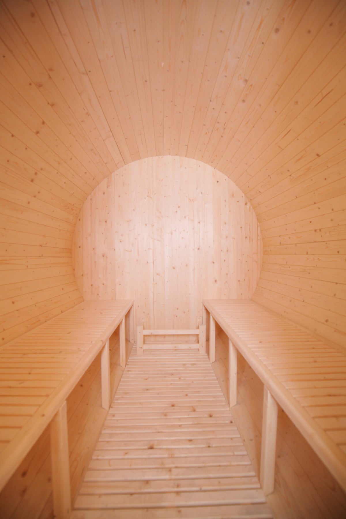 Large Family Barrel Sauna | 4-Meter Outdoor Pine Sauna