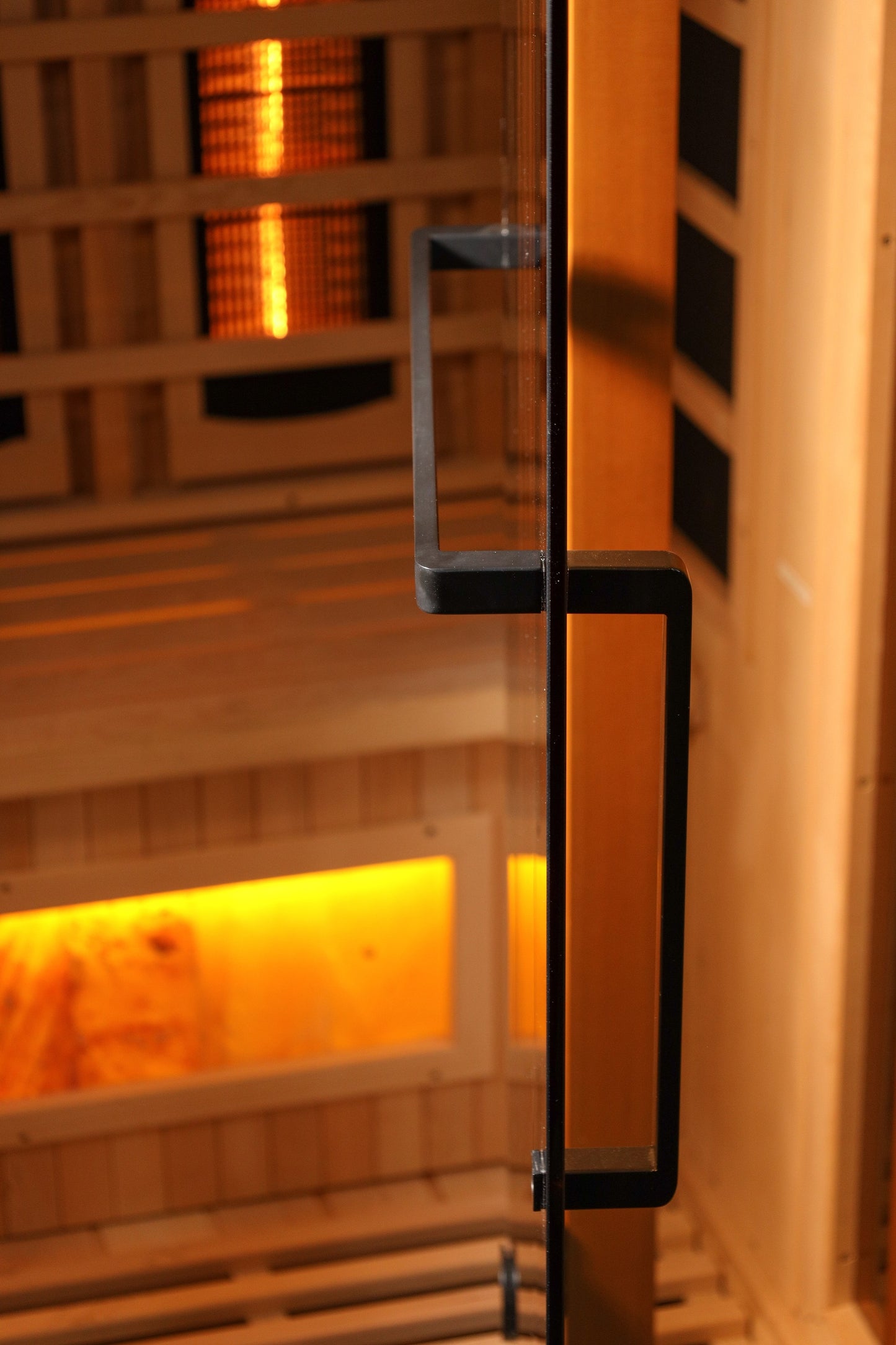Golden Designs 2025 Reserve Edition Full Spectrum Infrared Sauna with Himalayan Salt Bar – GDI-8035-03