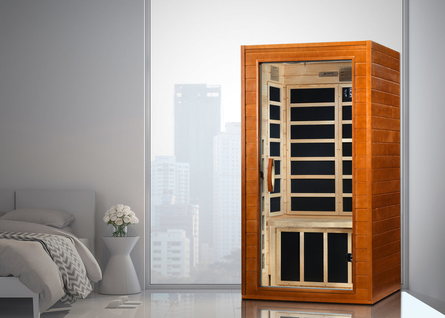 Dynamic Sauna Barcelona Edition 2 Person Low EMF Infrared Sauna – DYN-6106-01