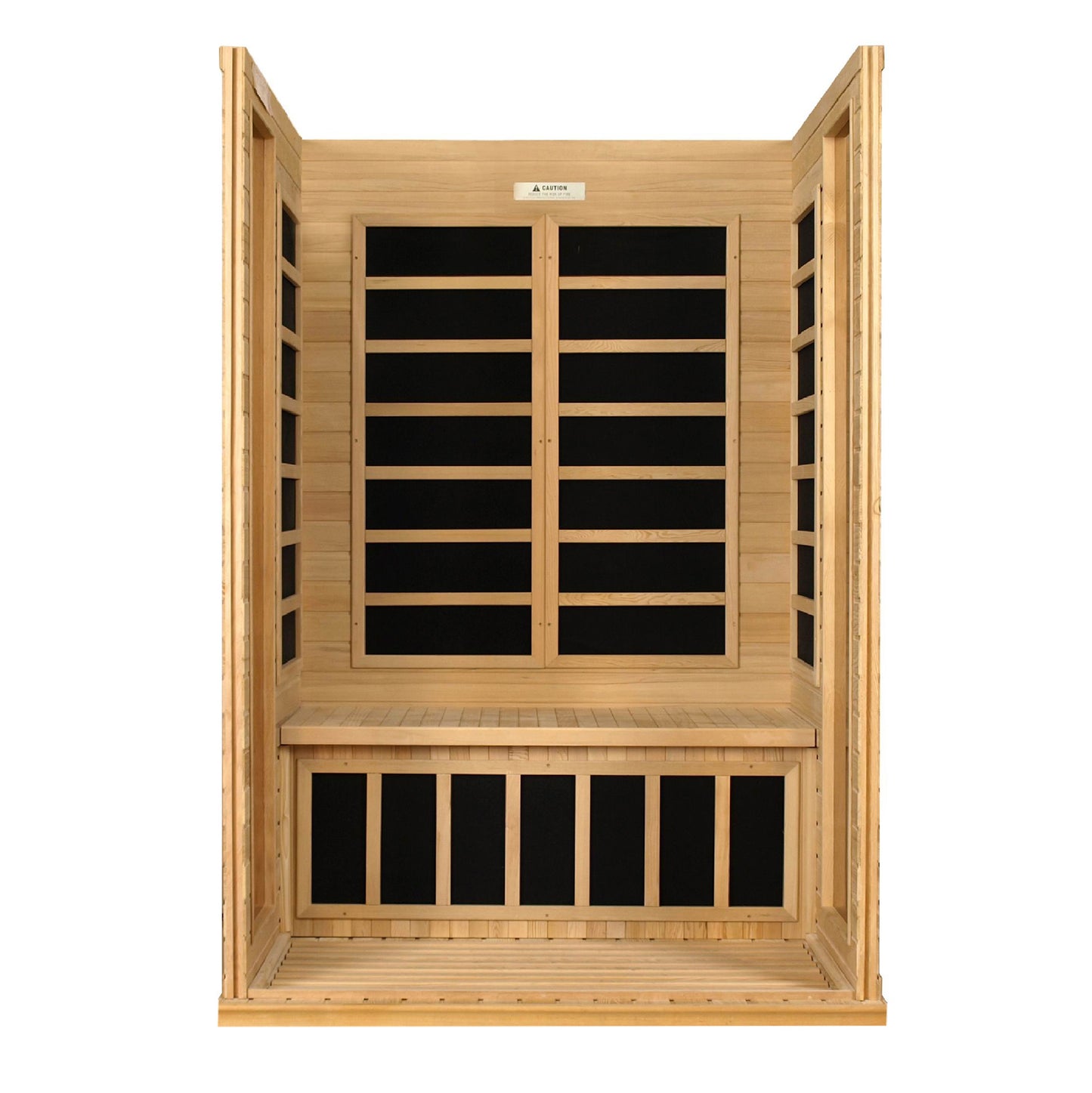 Dynamic Saunas Versailles Edition 2 Person Low EMF Infrared Sauna – DYN-6202-03