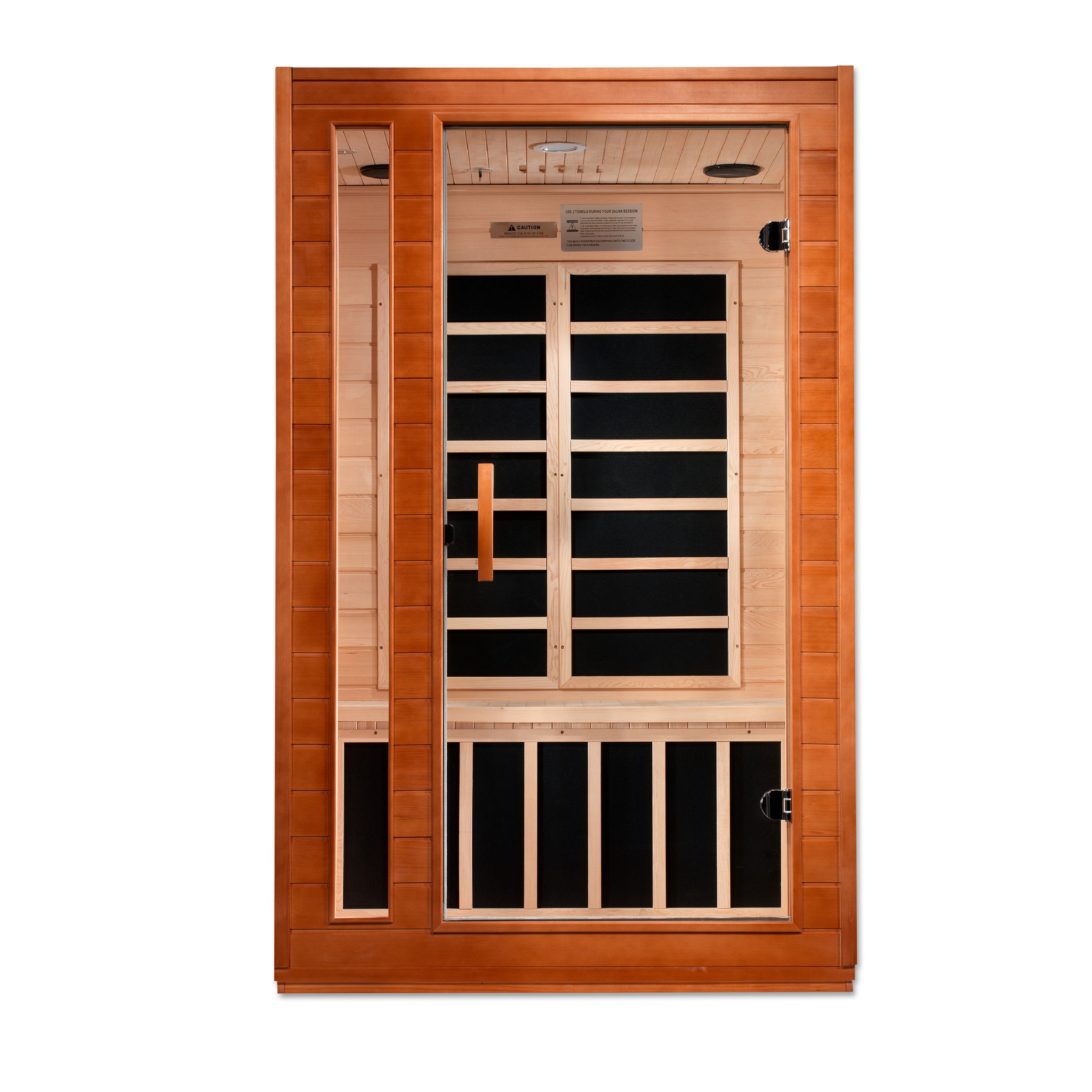 Golden Designs Cordoba Elite 2 Person Low EMF Infrared Sauna – DYN-6203-01 Elite