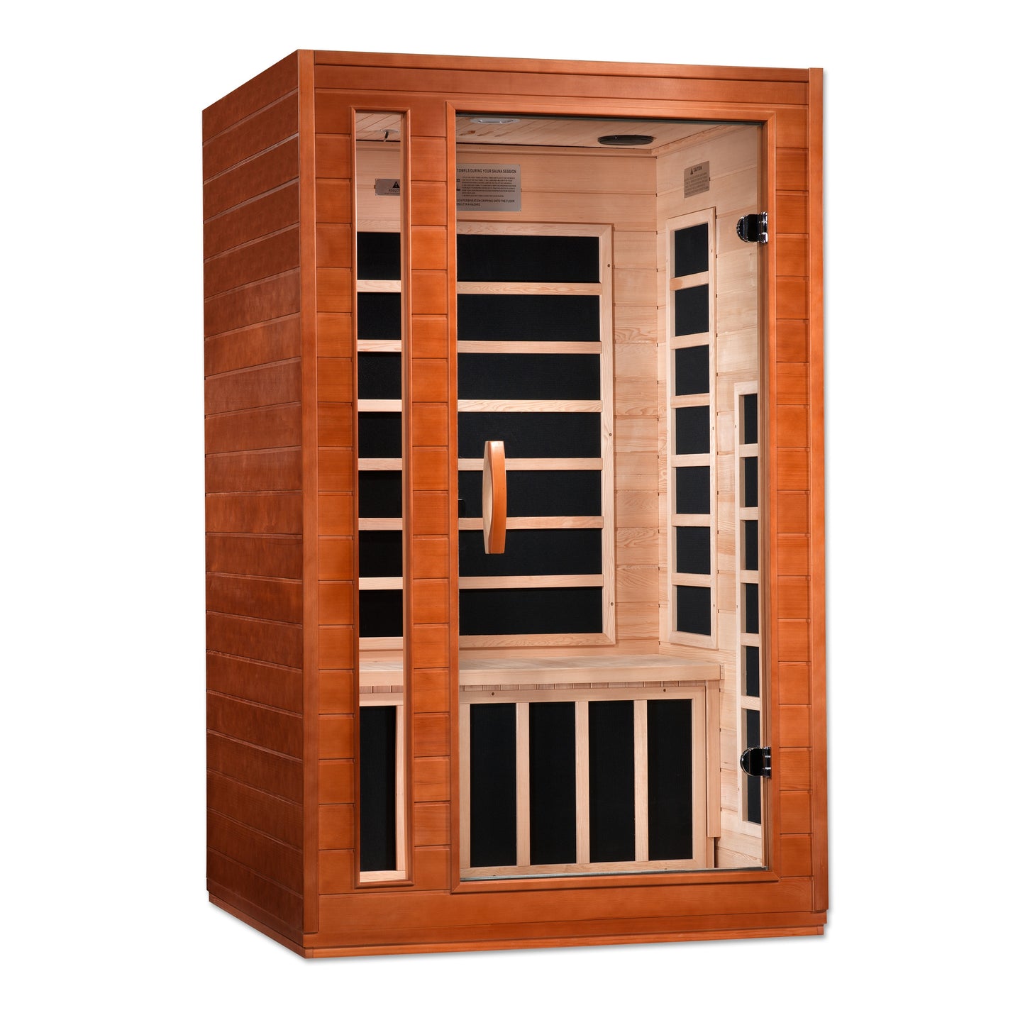 Golden Designs Cordoba Elite 2 Person Low EMF Infrared Sauna – DYN-6203-01 Elite