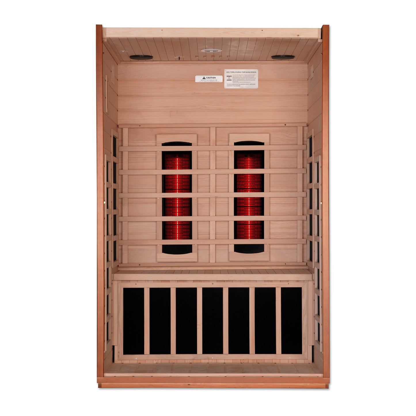 Golden Designs Avila 2 Person Full Spectrum Infrared Sauna – DYN-6203-02 FS
