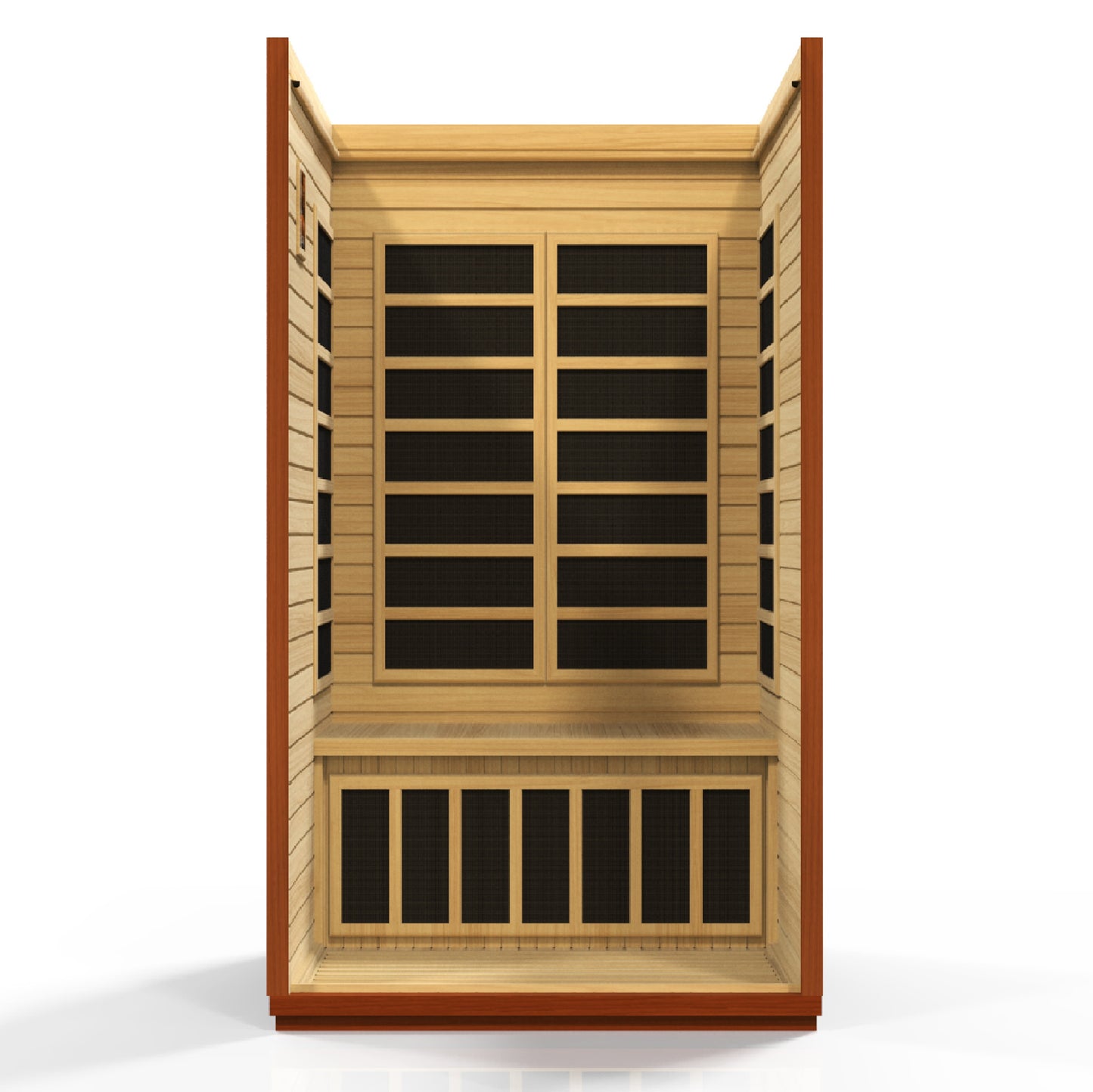 Golden Designs San Marino 2 Person Low EMF Infrared Sauna – DYN-6206-01