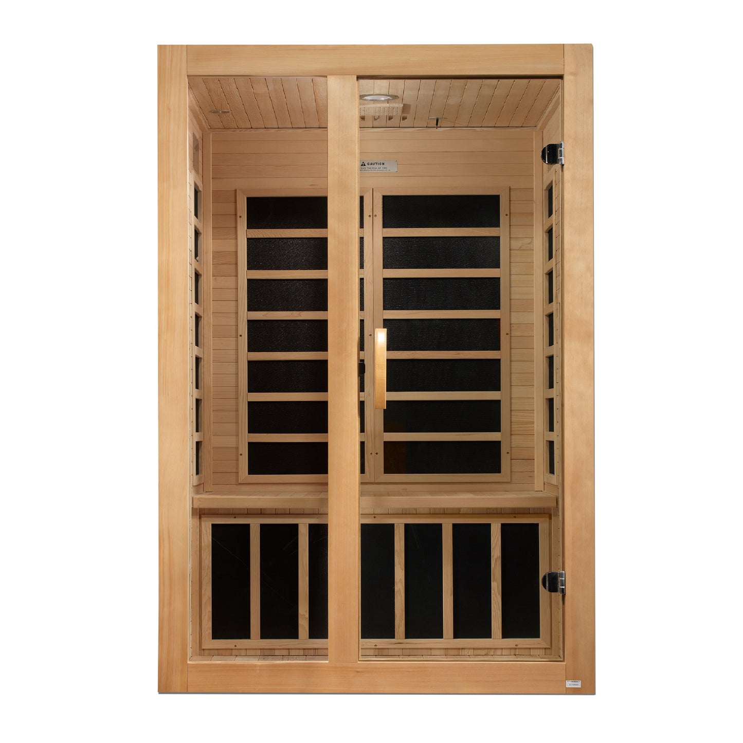 Santiago 2 Person Low EMF Infrared Sauna – DYN-6209-01