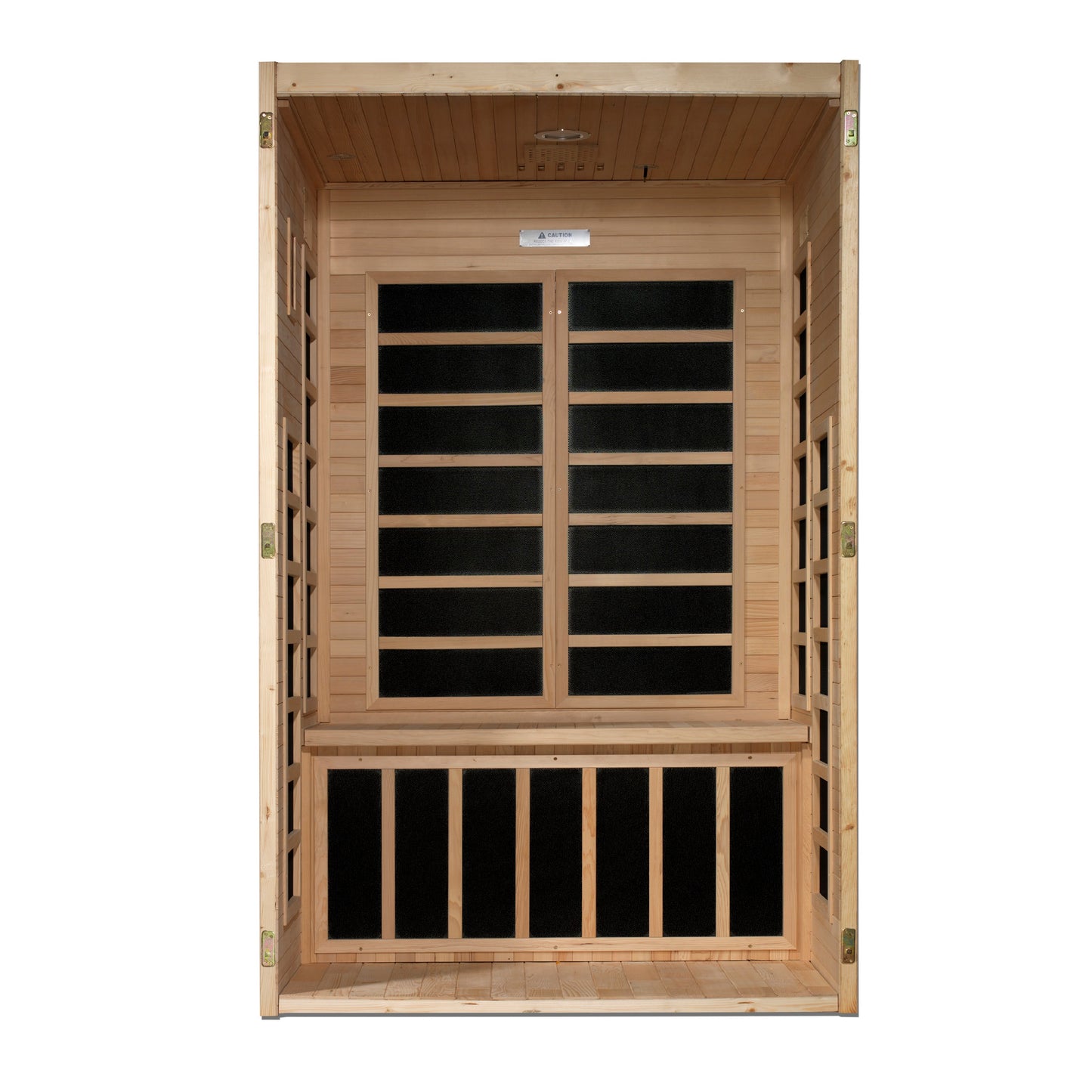 Santiago 2 Person Low EMF Infrared Sauna – DYN-6209-01
