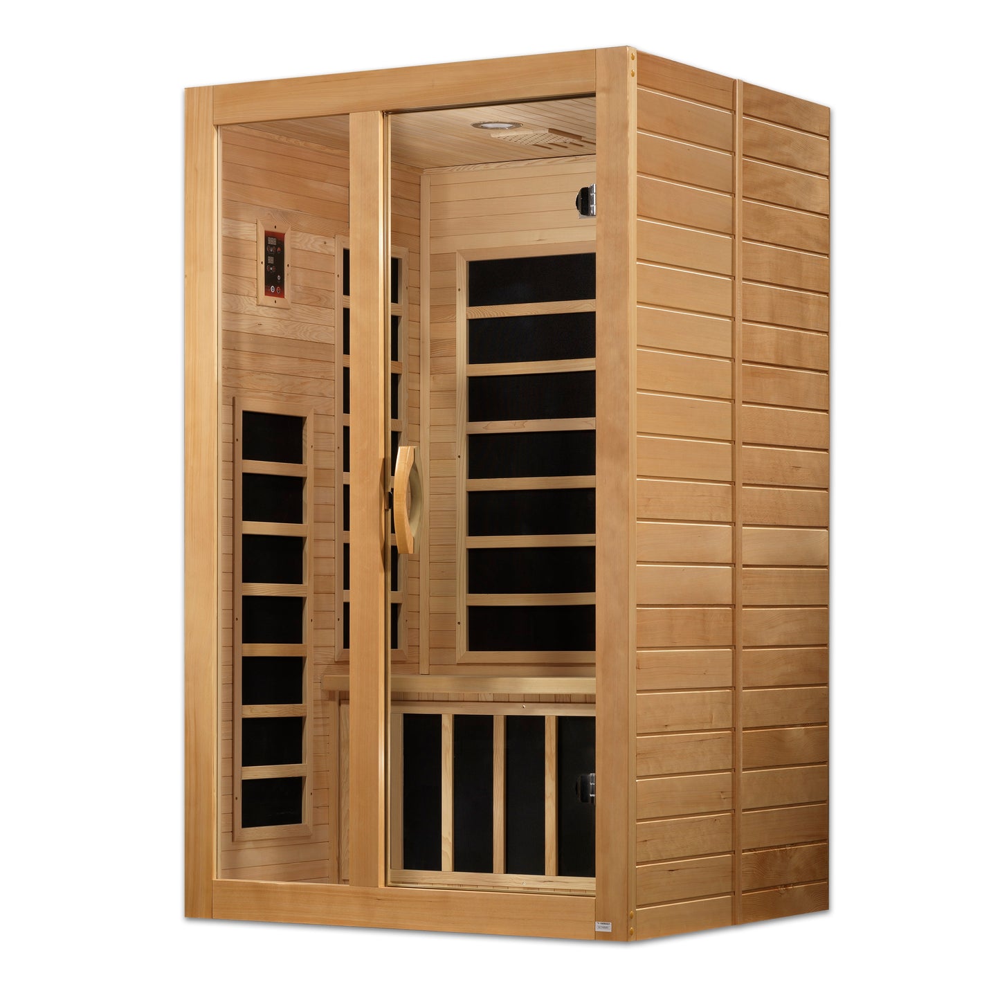 Santiago 2 Person Low EMF Infrared Sauna – DYN-6209-01