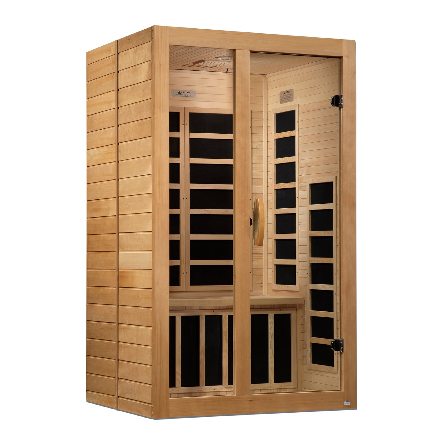 Santiago 2 Person Low EMF Infrared Sauna – DYN-6209-01