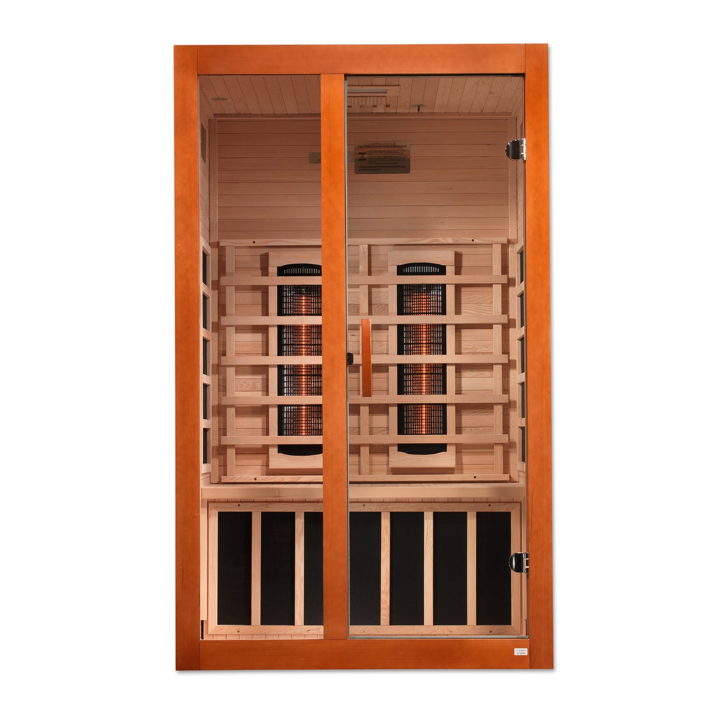 Golden Designs Santiago 2 Person Full Spectrum Infrared Sauna – DYN-6209-03 FS