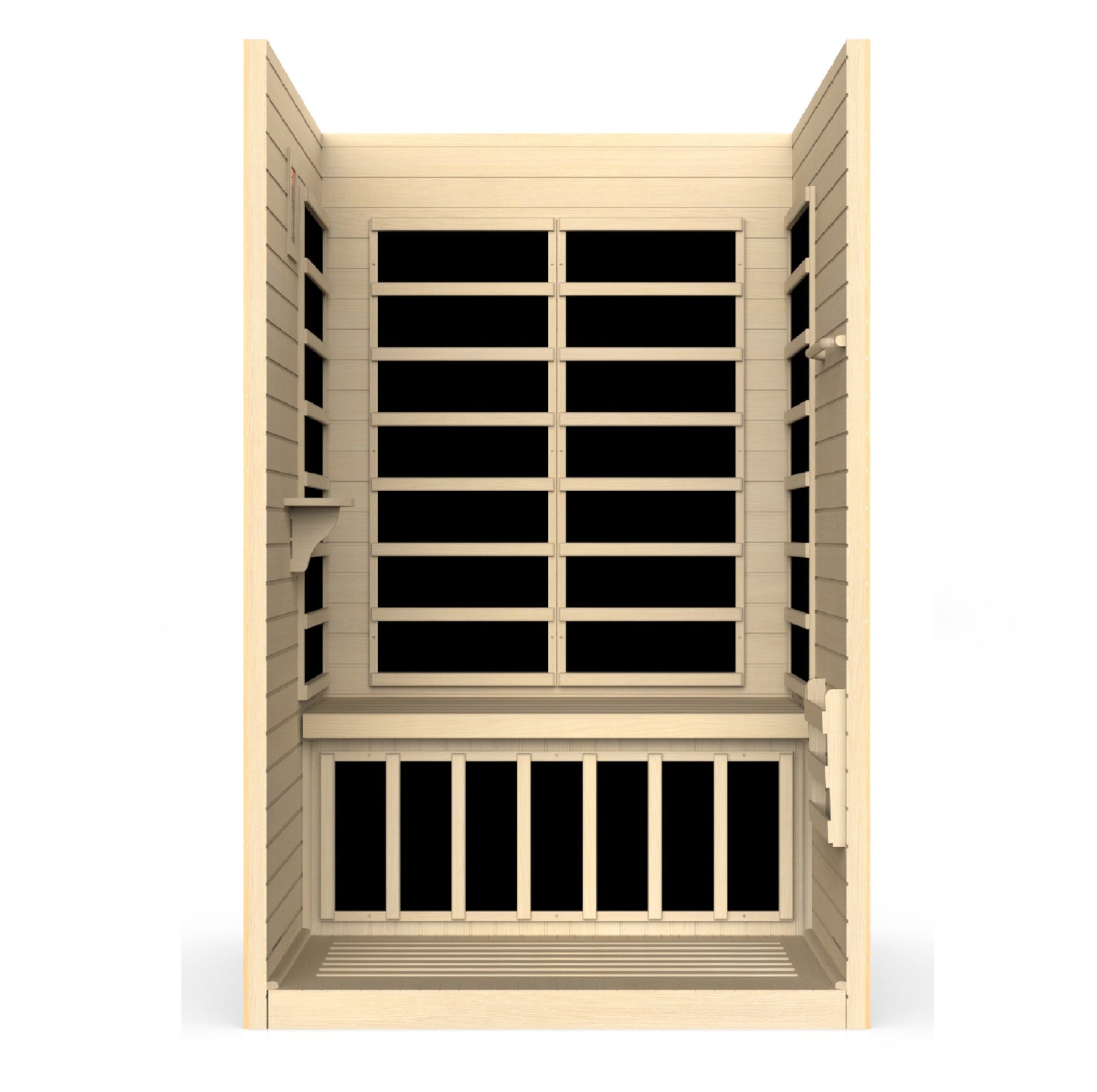 Golden Designs DYN-6215-02 Elite 2 Person Ultra Low EMF Infrared Sauna