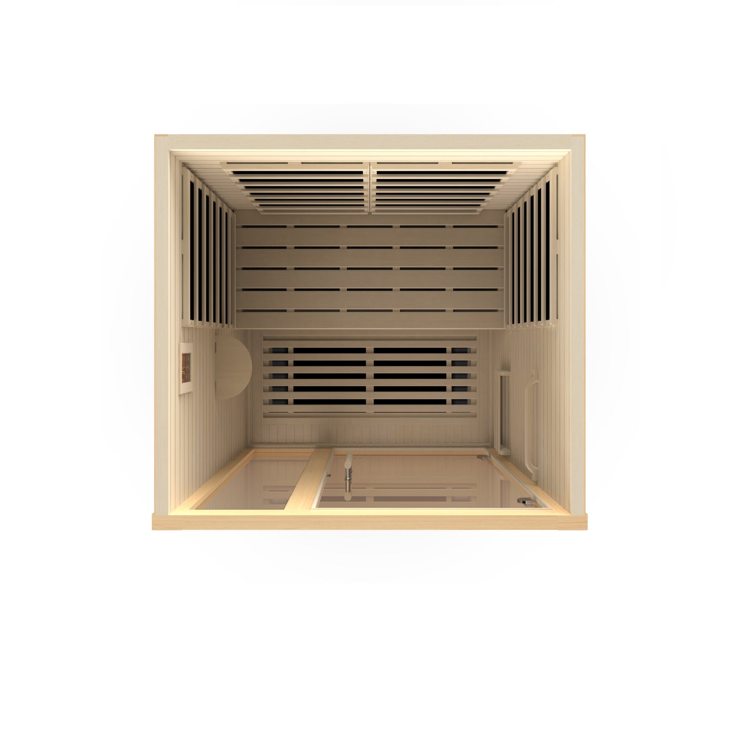 Golden Designs DYN-6215-02 Elite 2 Person Ultra Low EMF Infrared Sauna