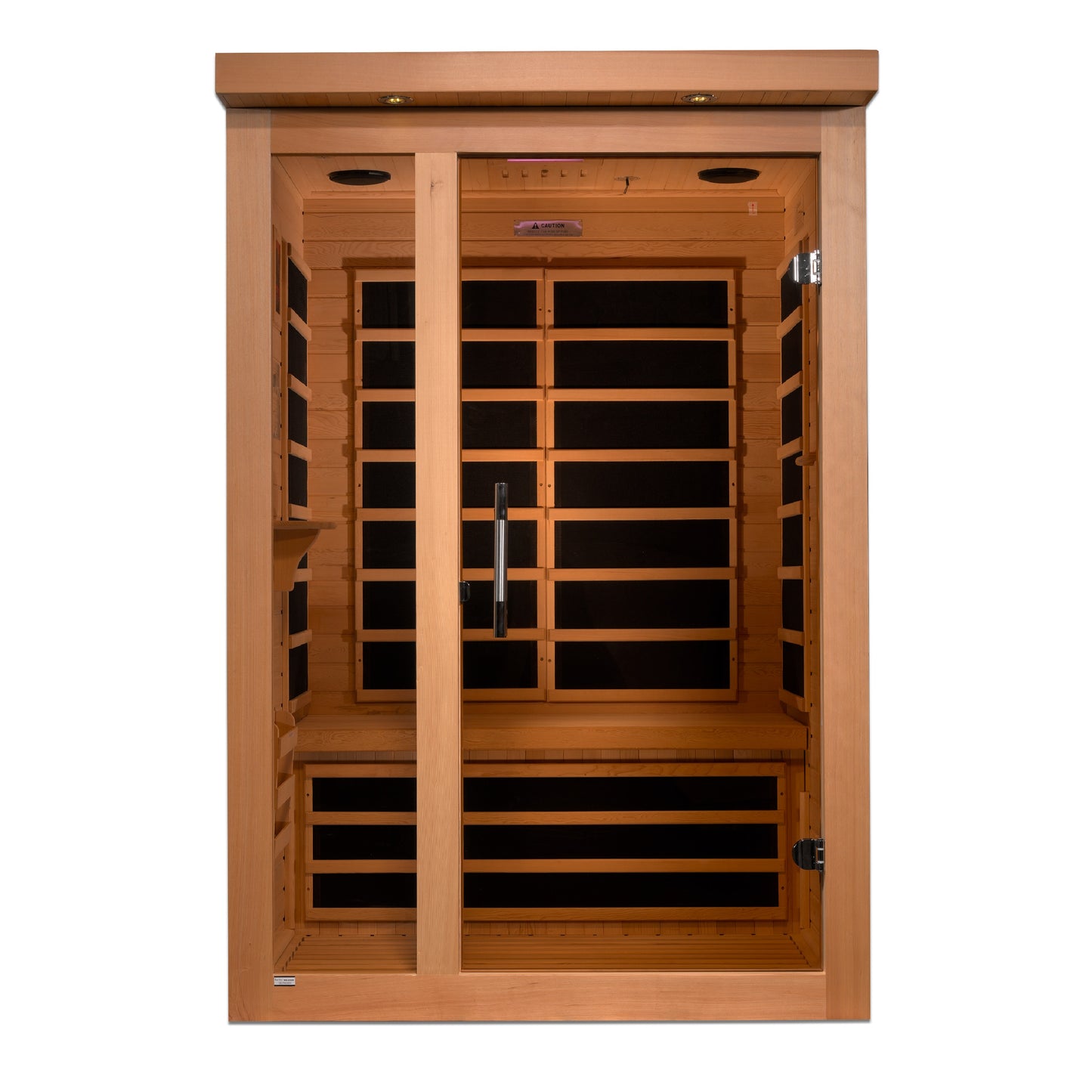 Golden Designs DYN-6215-02 Elite 2 Person Ultra Low EMF Infrared Sauna
