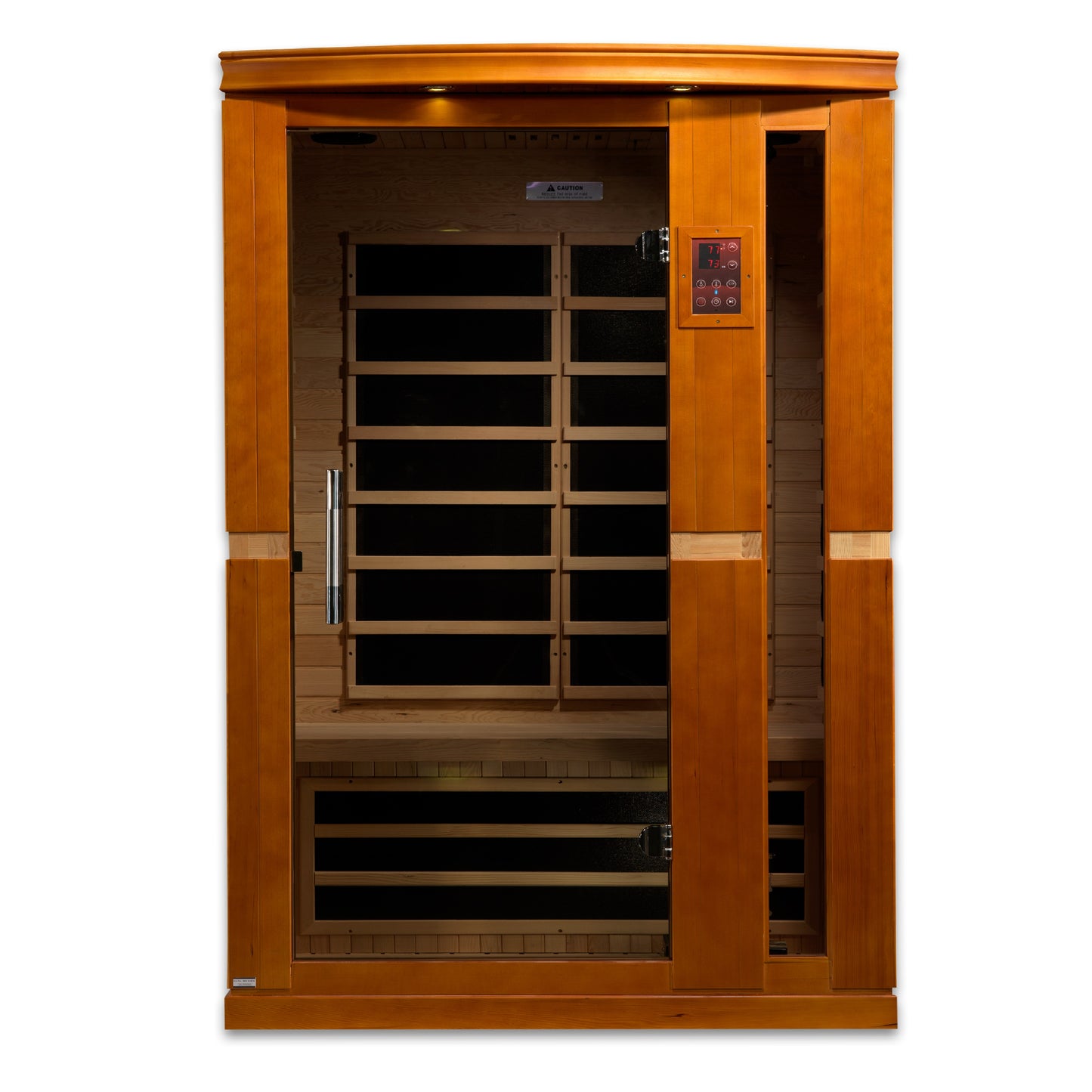 Golden Designs Vittoria 2 Person Low EMF Infrared Sauna – DYN-6220-01
