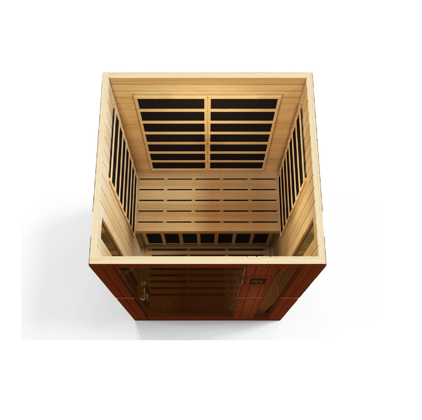 Golden Designs Vittoria 2 Person Low EMF Infrared Sauna – DYN-6220-01