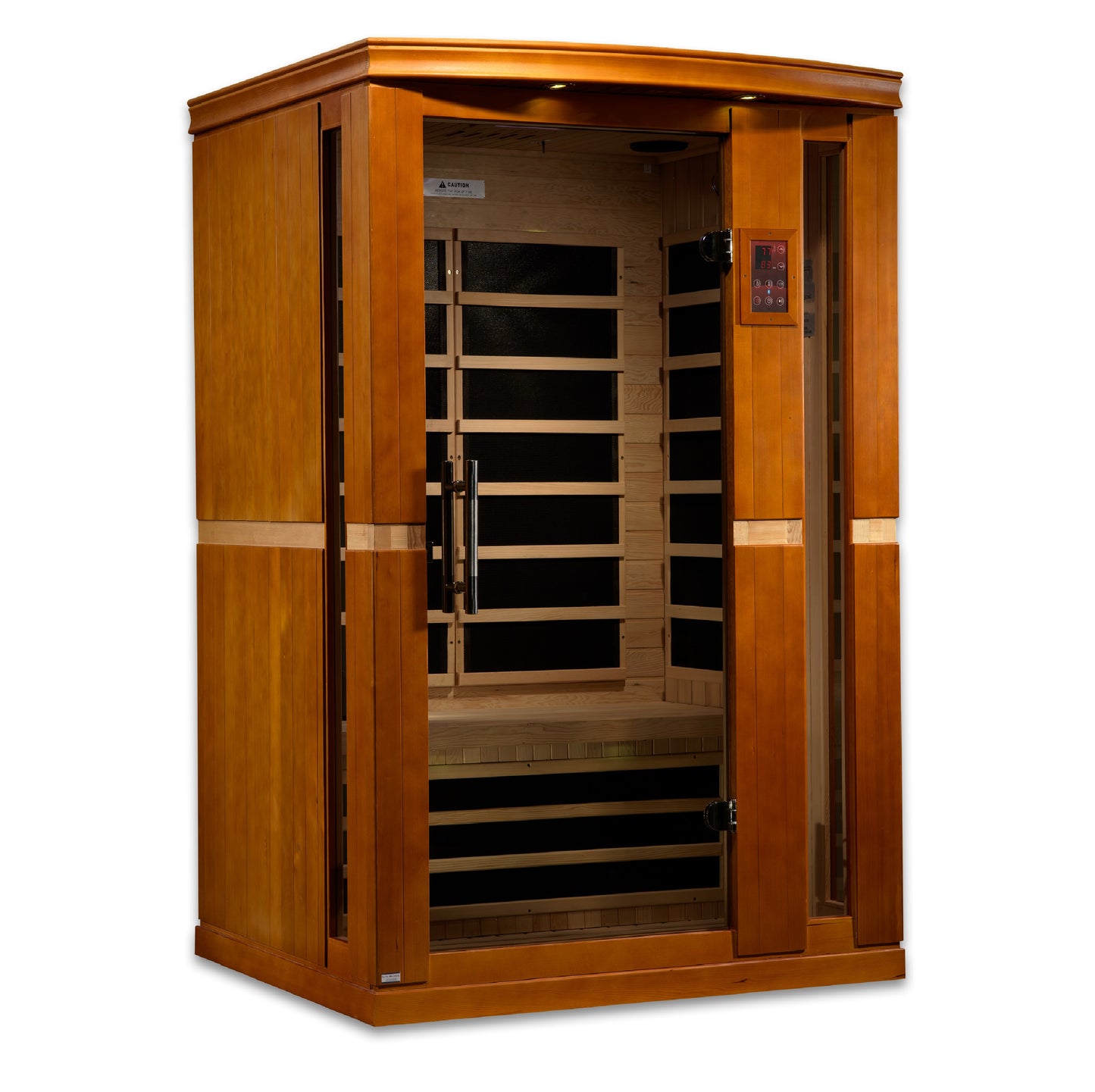 Golden Designs Vittoria 2 Person Low EMF Infrared Sauna – DYN-6220-01