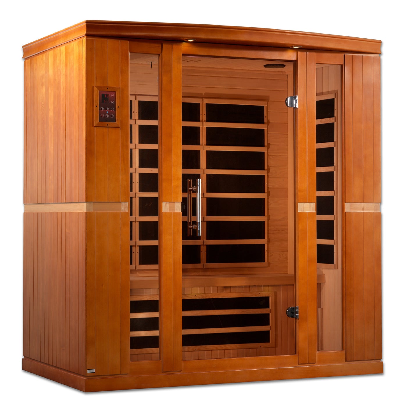 Golden Designs Bergamo 4 Person Low EMF Infrared Sauna – DYN-6440-01