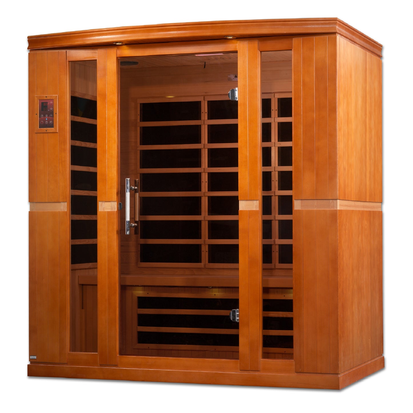 Golden Designs Bergamo 4 Person Low EMF Infrared Sauna – DYN-6440-01