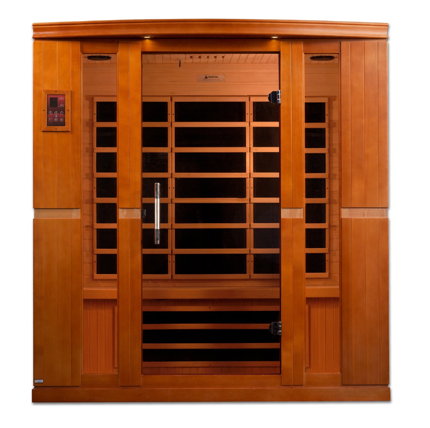 Golden Designs Bergamo 4 Person Low EMF Infrared Sauna – DYN-6440-01