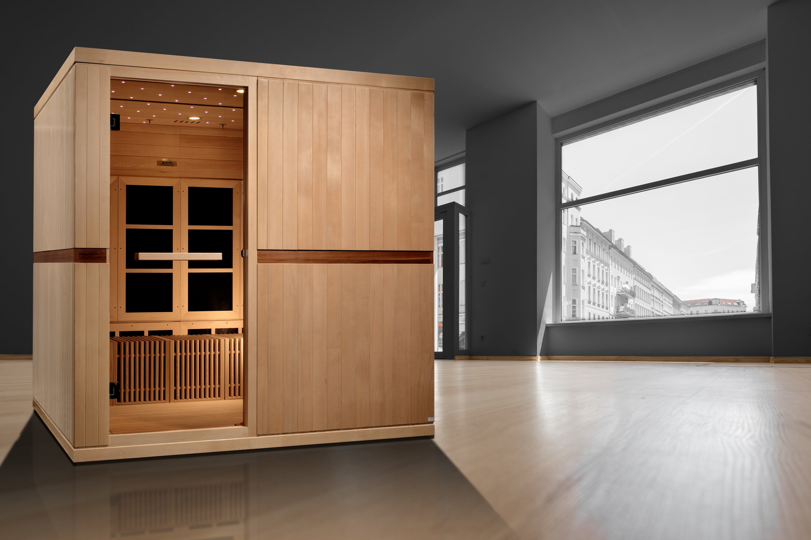 Golden Designs Catalonia 8 Person Ultra Low EMF Infrared Sauna – GDI-6880-02