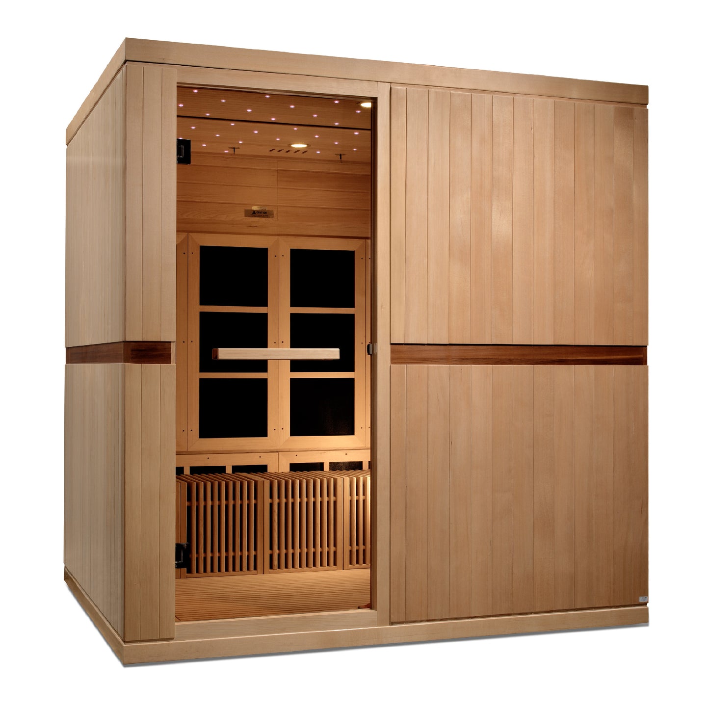 Golden Designs Catalonia 8 Person Ultra Low EMF Infrared Sauna – GDI-6880-02