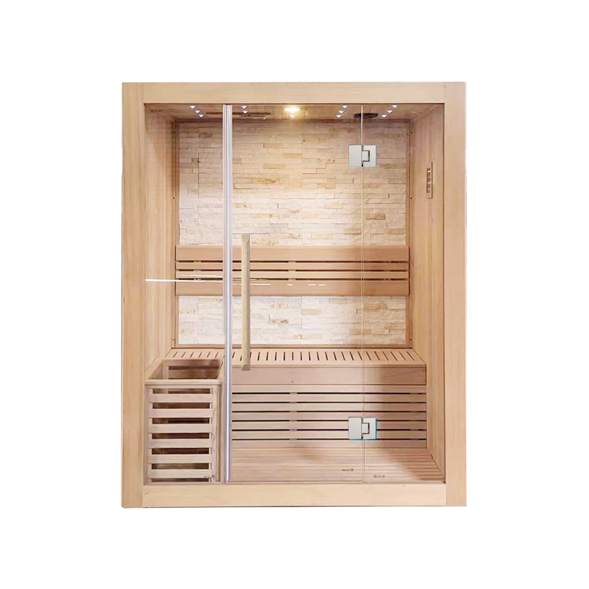 Traditional Steam Sauna with HARVIA Heater | CTS - 07