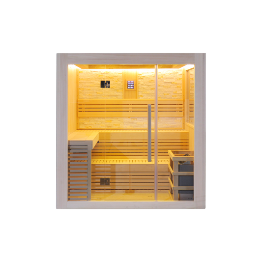 Traditional Steam Sauna with HARVIA Heater | CTS - 06