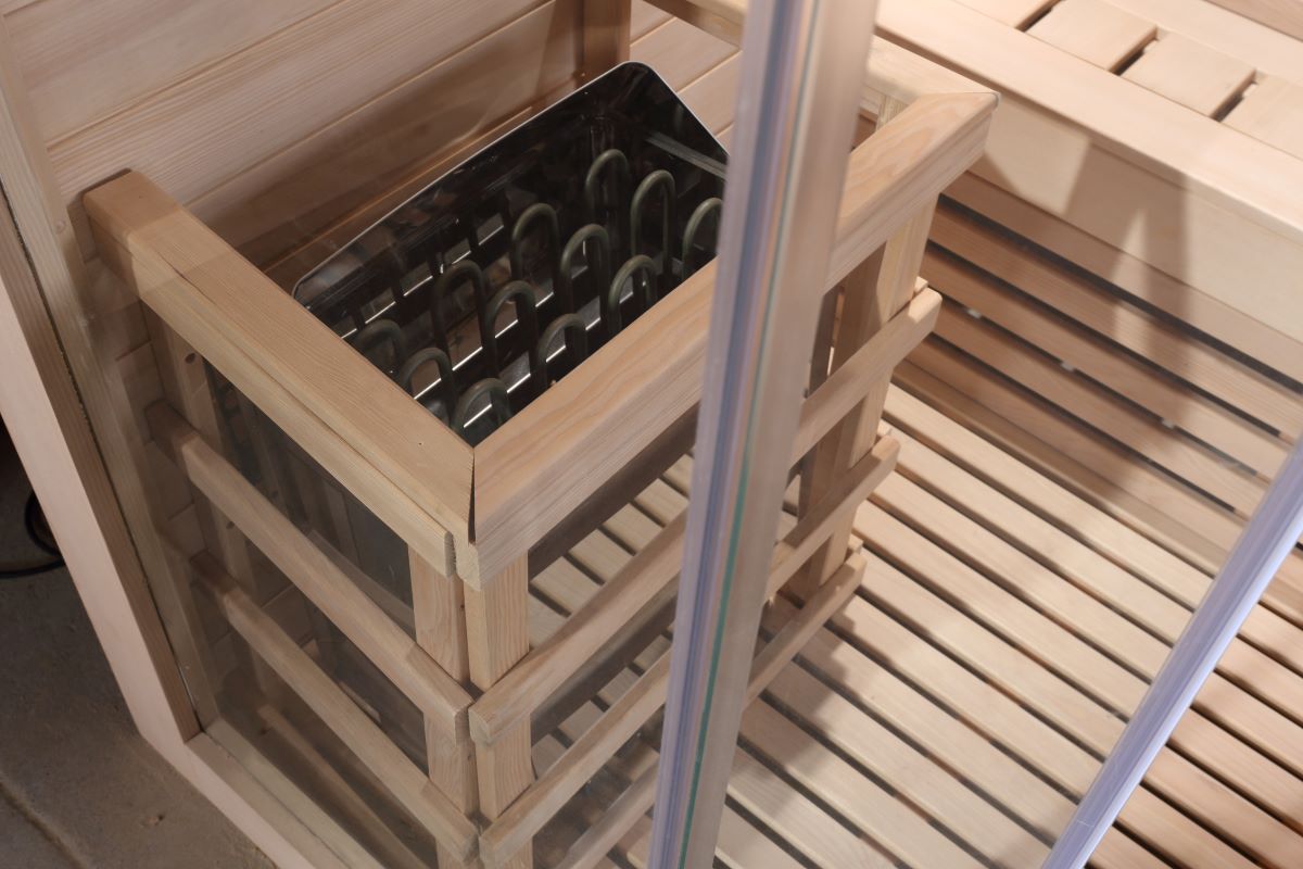 Traditional Steam Sauna with HARVIA Heater | CTS - 10