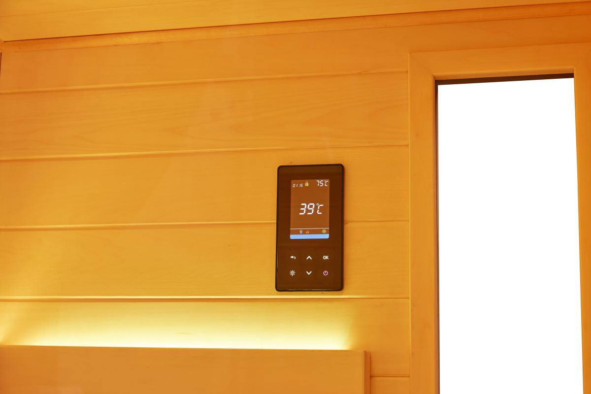 Infrared Sauna with MXD2022 Control & Chromotherapy Lighting