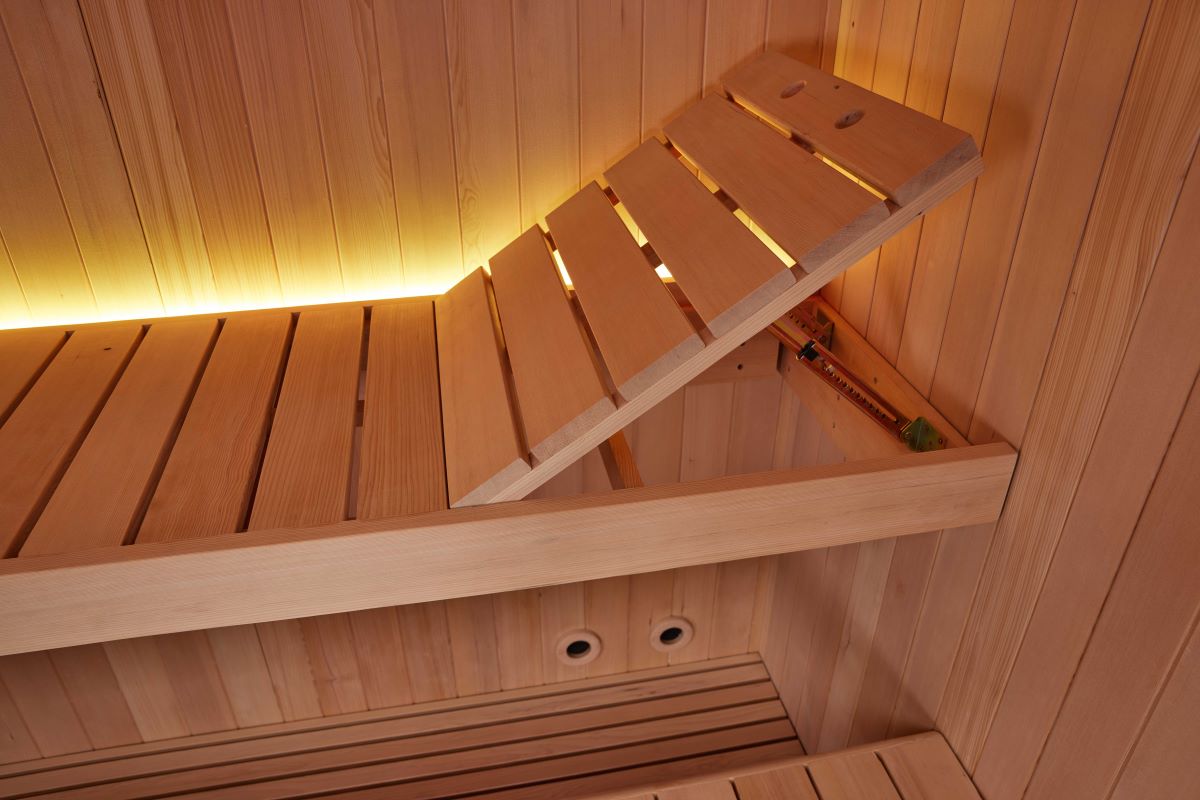 Traditional Sauna with MXD2022 Control & 8kW Harvia Stove