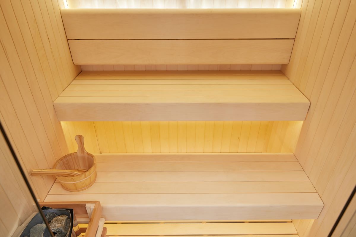Luxury Traditional Sauna with 8kW Harvia Stove & Smart Controls