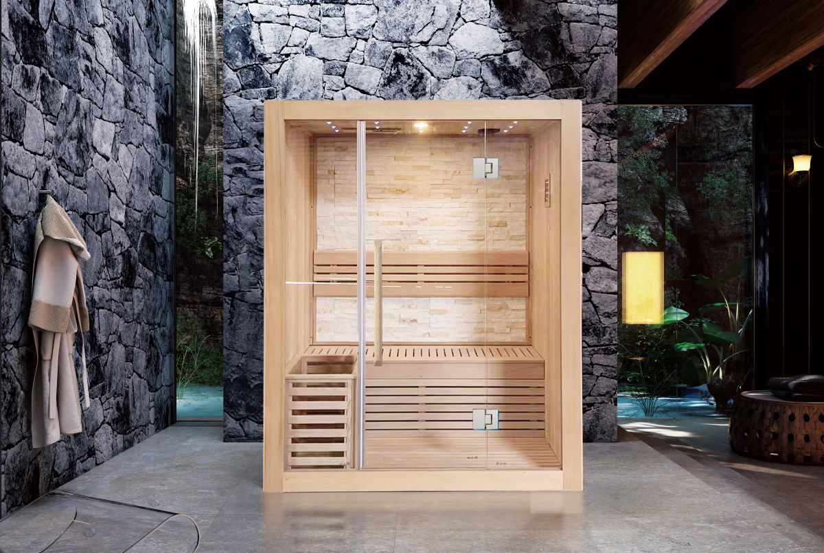 Traditional Steam Sauna with HARVIA Heater | CTS - 07