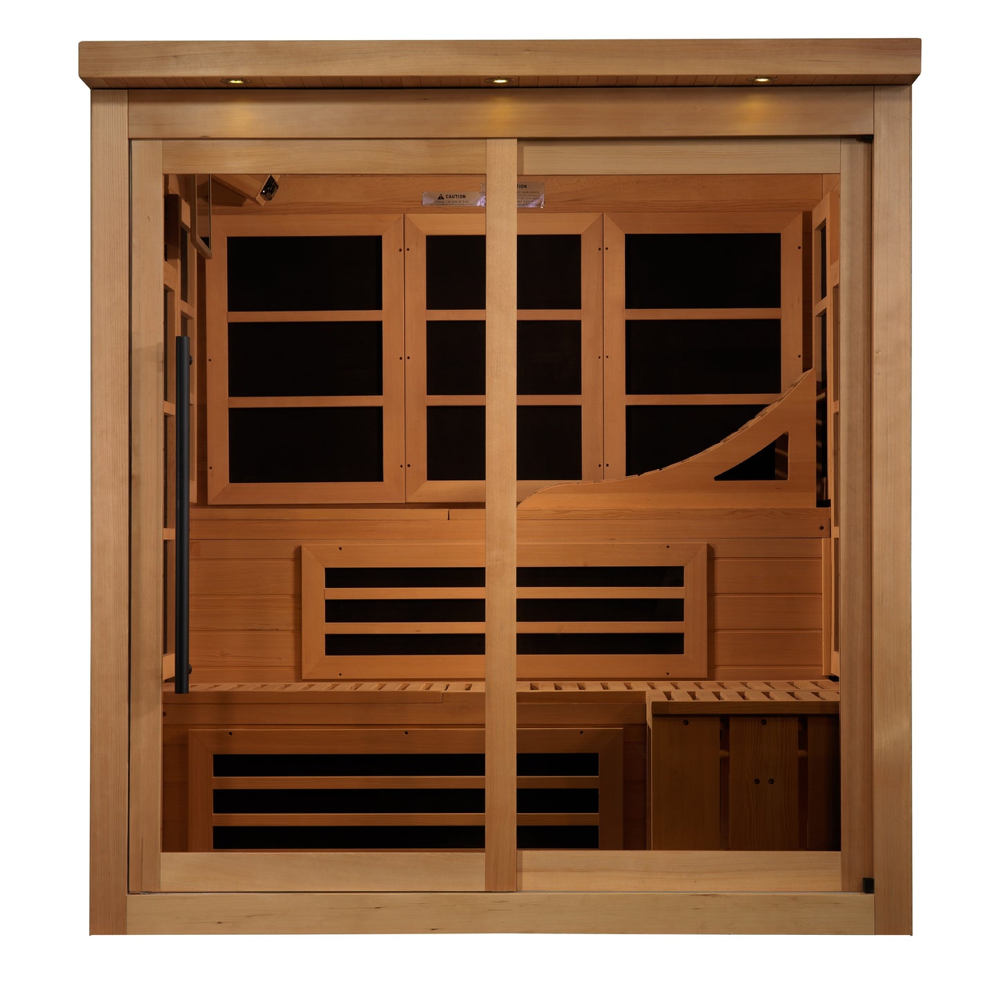 Golden Designs 6 Person Near Zero EMF Infrared Sauna – GDI-6996-02