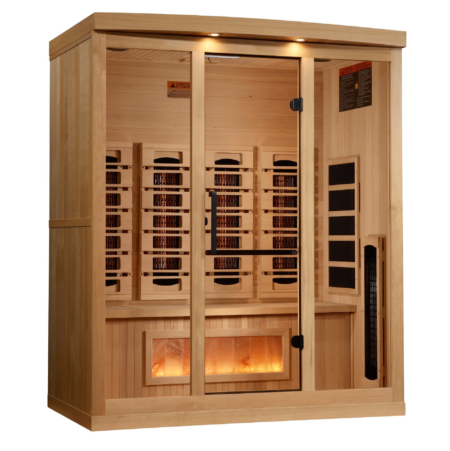 Golden Designs Reserve Edition 4 Person Full-Spectrum Infrared Sauna – GDI-8040-03