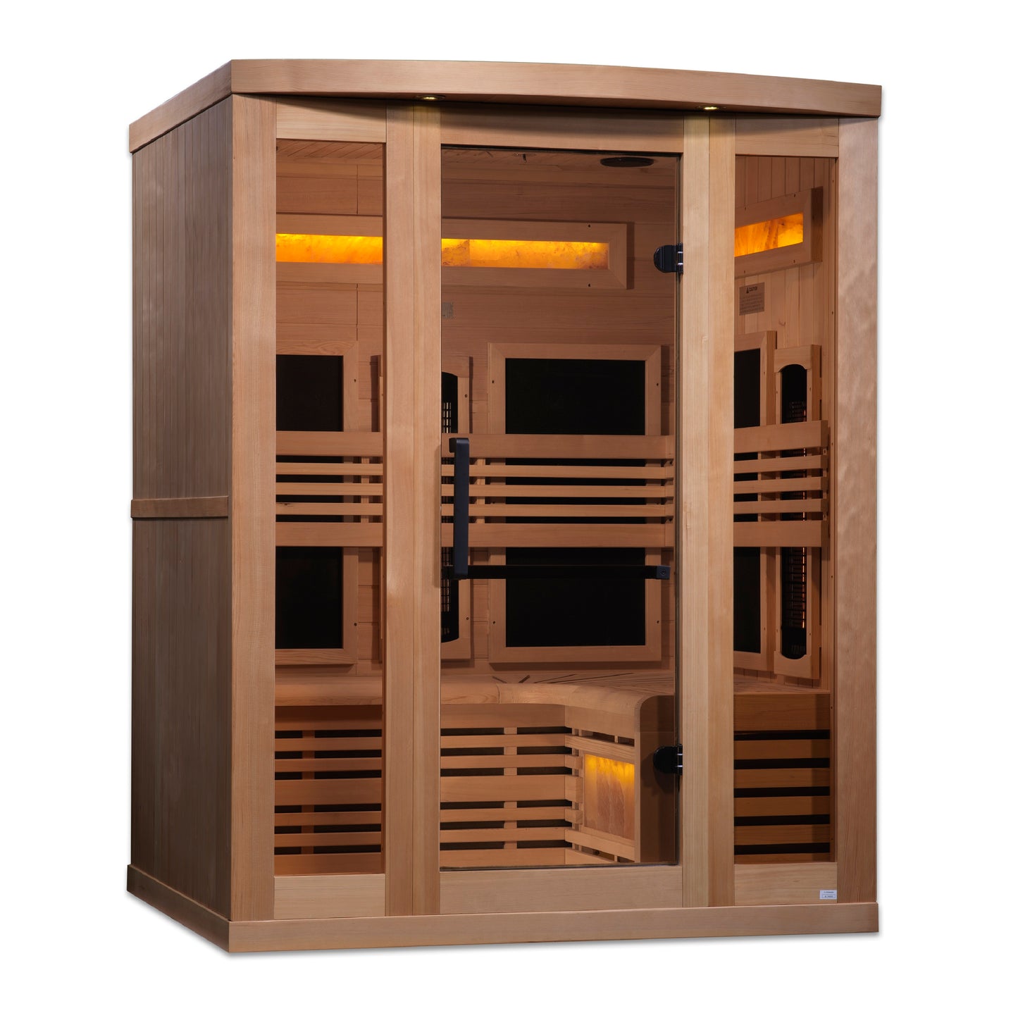 Golden Designs Reserve Edition 3 Person Full-Spectrum Infrared Sauna – GDI-8230-01