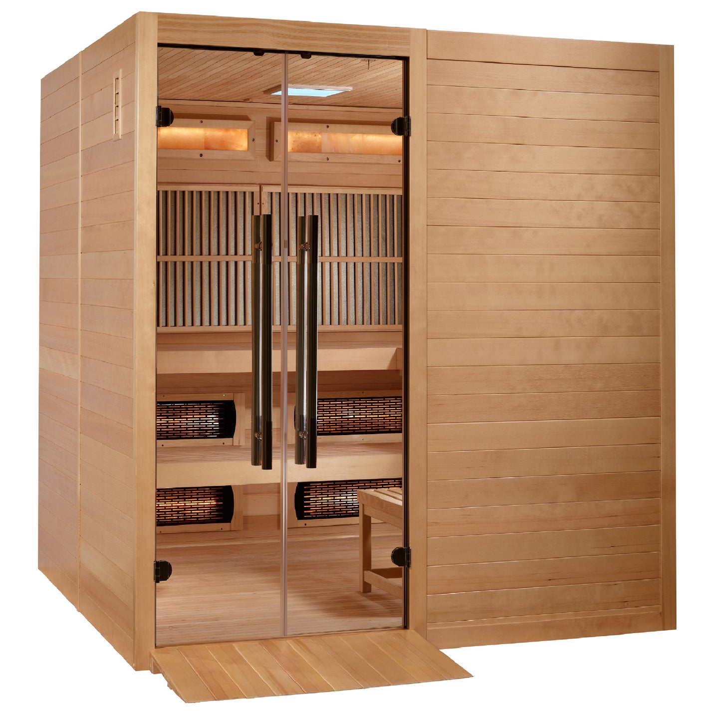 Golden Designs 2025 Toledo 6 Person Hybrid Sauna – GDI-8360-01