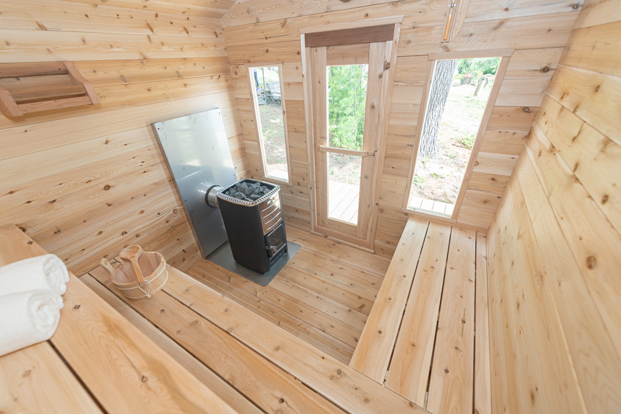 Dundalk Leisure Canadian Timber Georgian Cabin Sauna - CTC88E