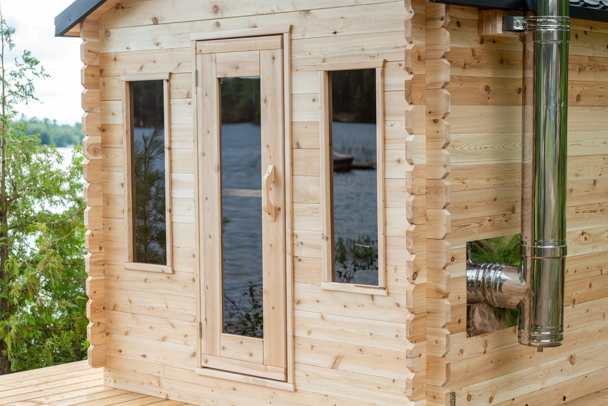Dundalk Leisure Canadian Timber Georgian Cabin Sauna - CTC88E