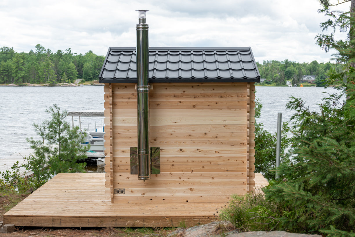 Dundalk Leisure Canadian Timber Georgian Cabin Sauna - CTC88E
