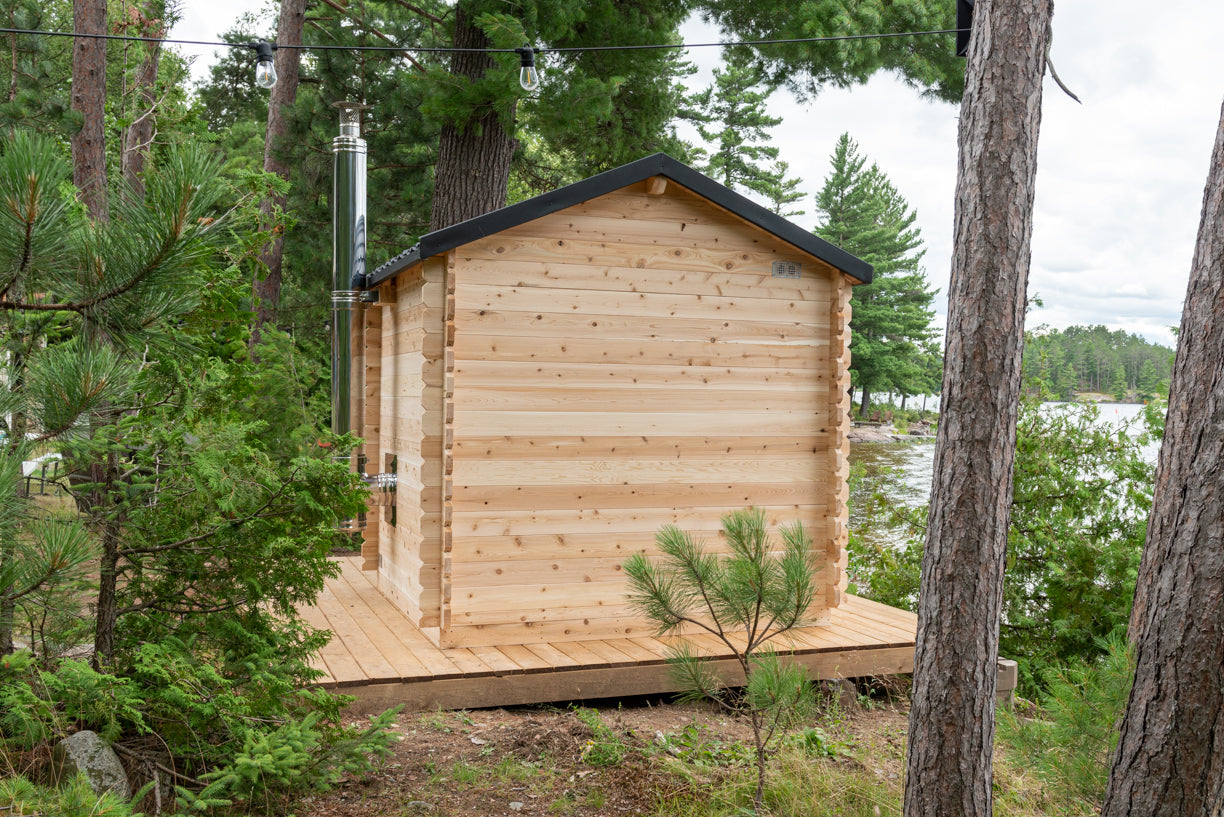 Dundalk Leisure Canadian Timber Georgian Cabin Sauna - CTC88E