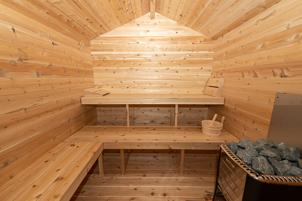 Dundalk Leisure Canadian Timber Georgian Cabin Sauna with Changeroom - CTC88CE