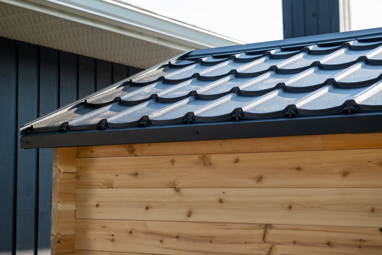 Dundalk Leisure Canadian Timber Georgian Cabin Sauna with Porch - CTC88PE