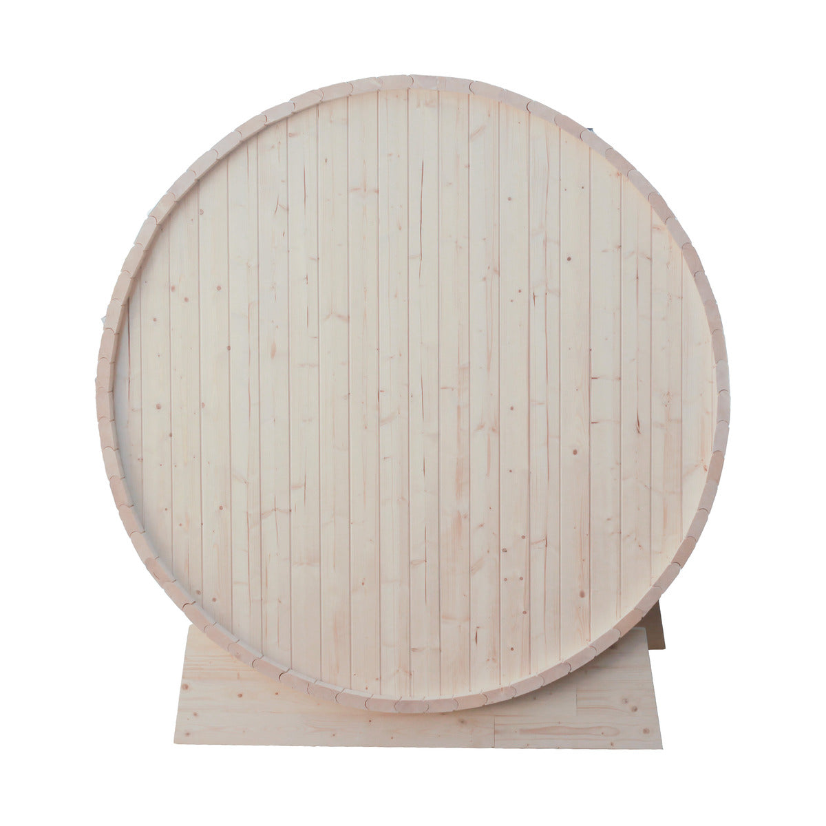 Luxury Natural Pine Barrel Sauna | Elegant Outdoor Sauna