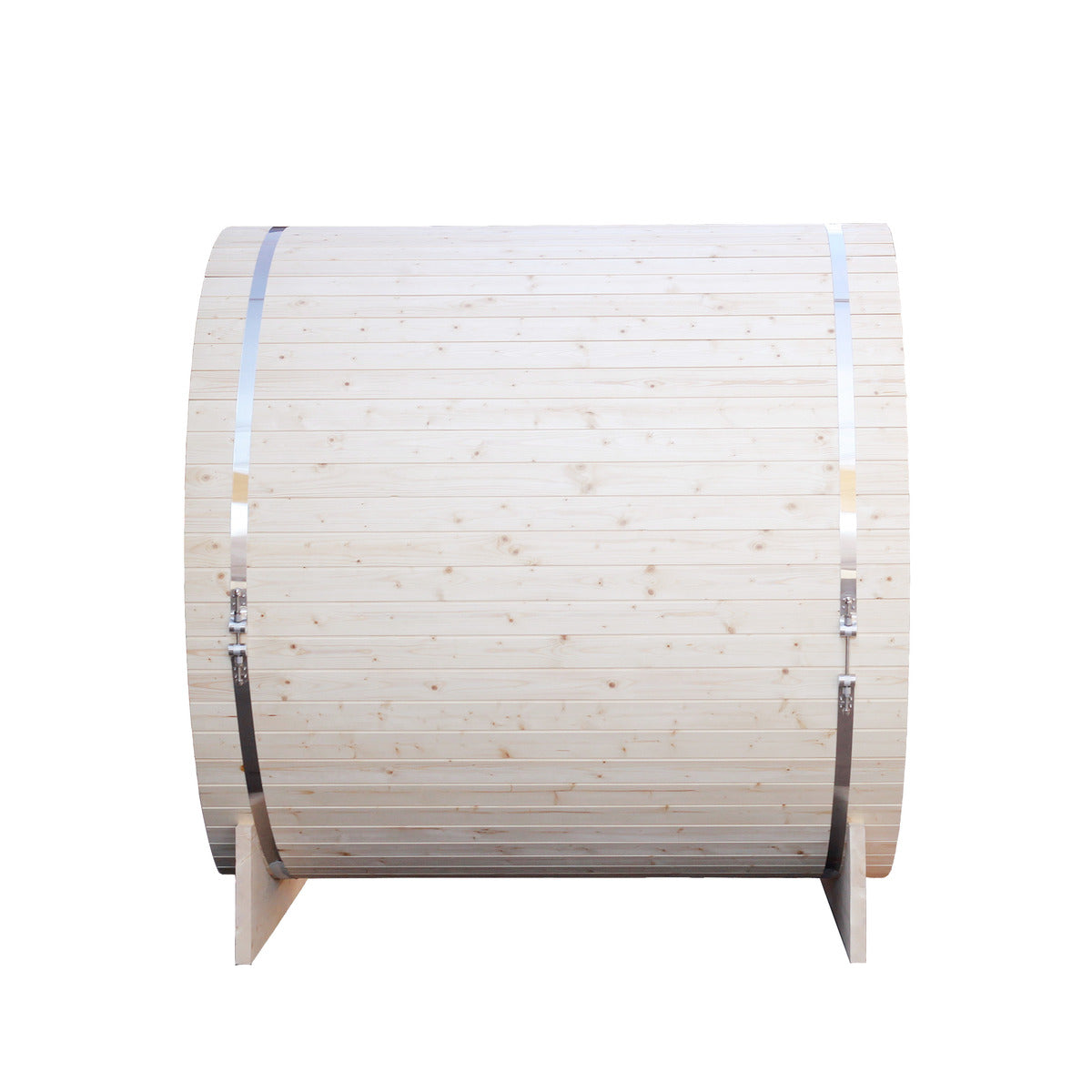 Luxury Natural Pine Barrel Sauna | Elegant Outdoor Sauna