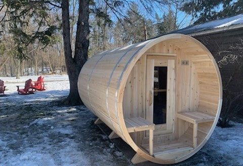 Dundalk Leisure CT Serenity Barrel Sauna