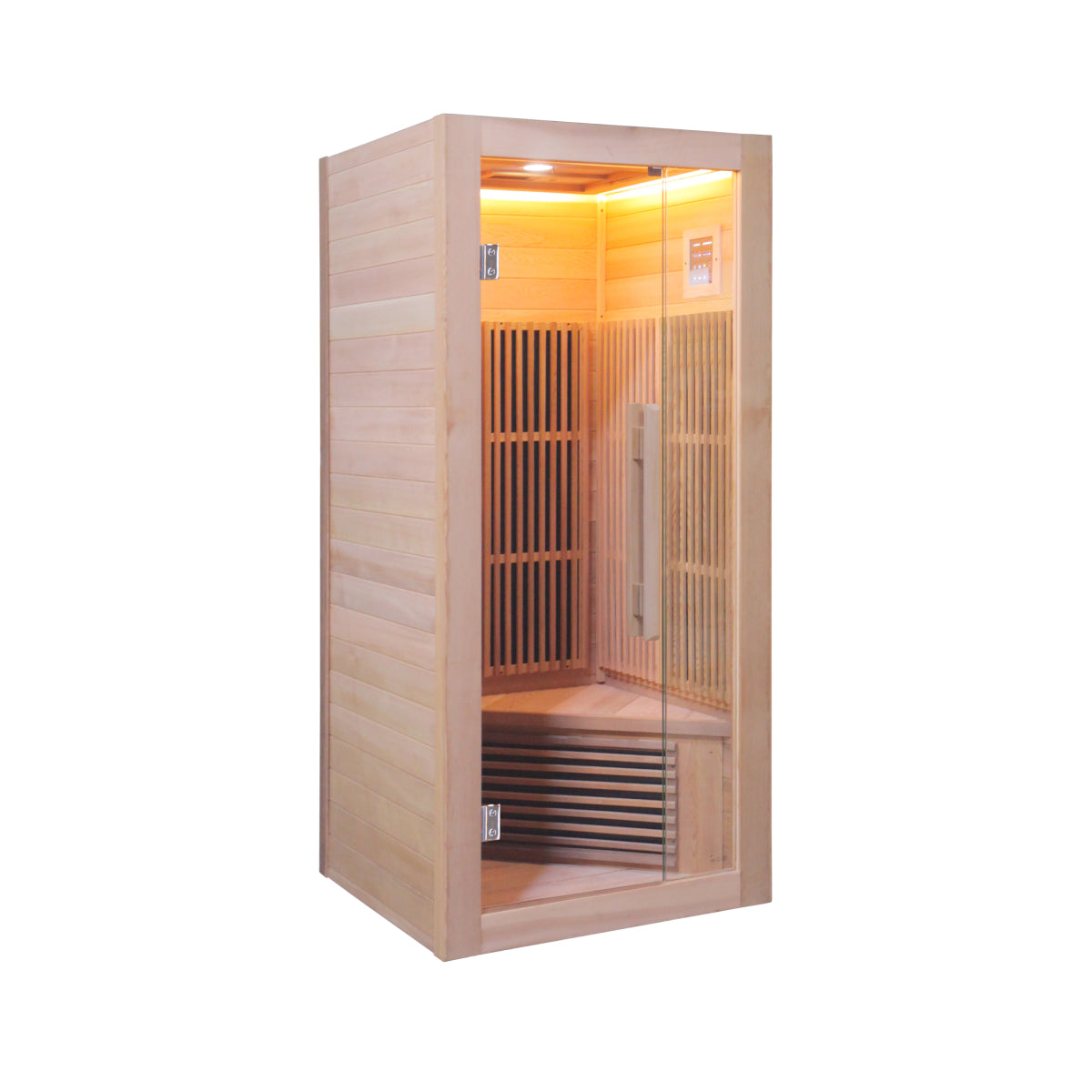 Luxury Compact Infrared Sauna with Mica Carbon Heaters | CIS-02