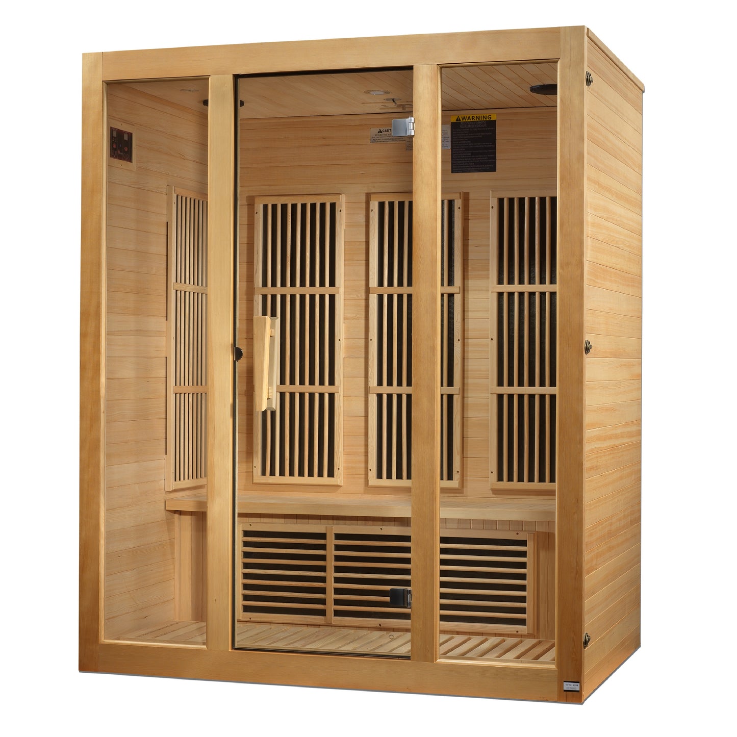 Maxxus Bellevue 3 Person Low EMF Infrared Sauna – MX-J306-01