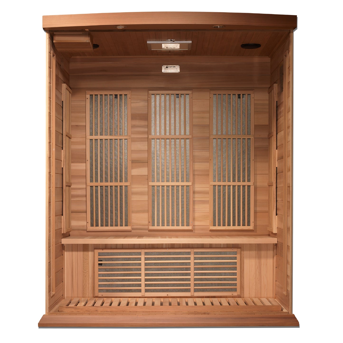 Maxxus 3 Person Low EMF Infrared Sauna – MX-K306-01