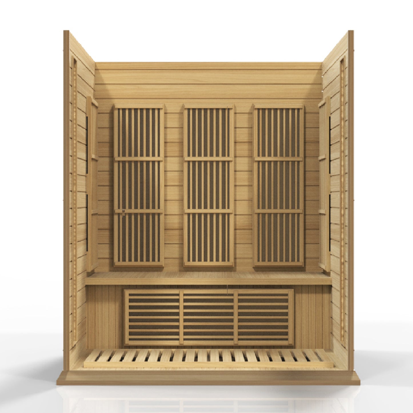 Maxxus 3 Person Low EMF Infrared Sauna – MX-K306-01