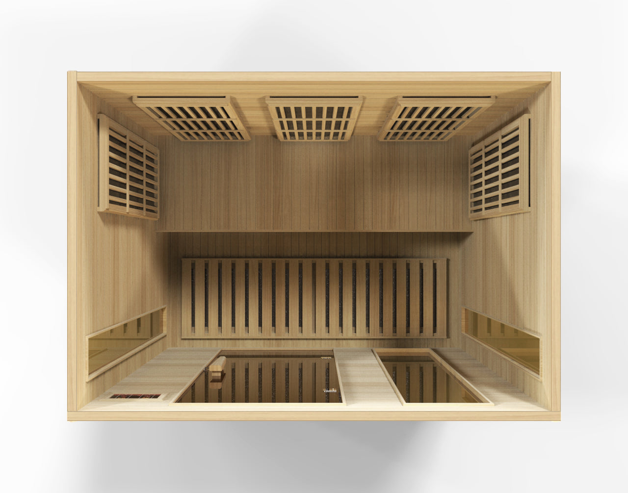 Maxxus 3 Person Low EMF Infrared Sauna – MX-K306-01