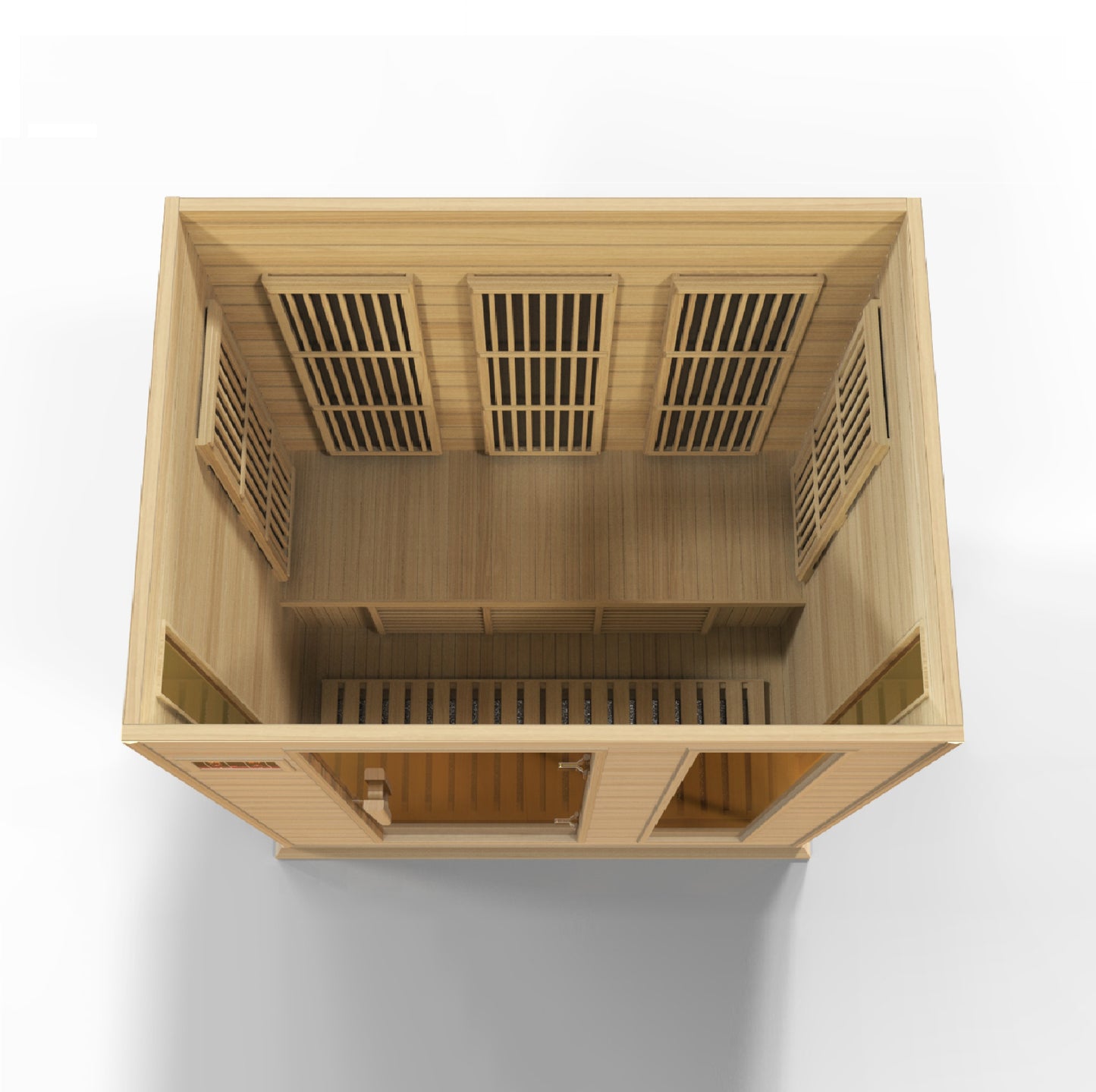 Maxxus 3 Person Low EMF Infrared Sauna – MX-K306-01